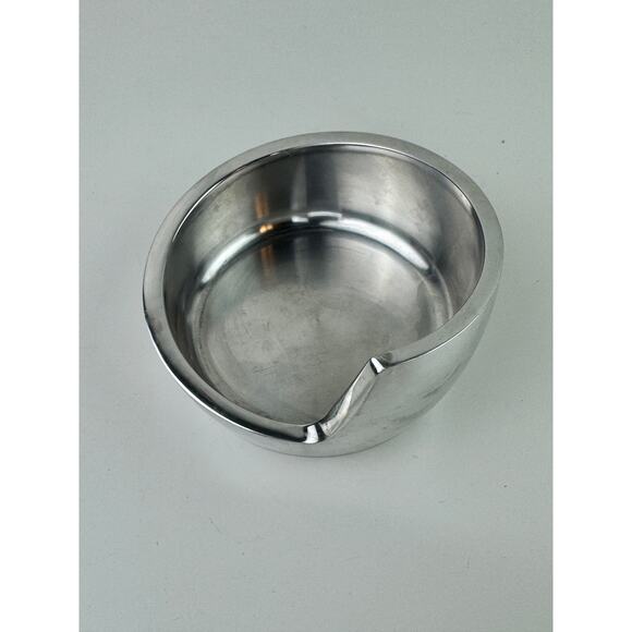 NAMBE Silver Spiral Wine Coaster Metal Double Wall Insulated Chilled Bottle 1989 - Picture 3 of 8